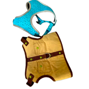 Bundle of 2 Dog Harnesses Size Medium Top Paw